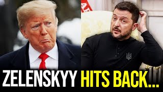 Zelenskyy HITS TRUMP BACK with Hilarious Troll [upl. by Wardlaw]