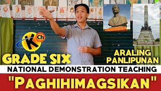 Grade Six Demonstration Teaching Araling Panlipunan Pseudo Demonstration Teaching 10 [upl. by Venterea699]