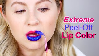 Testing EXTREME PEELOFF Lipstick [upl. by Charpentier]