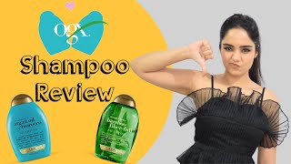 Ep01 OGX Shampoo Review Argan oil of Morocco shampoo and Bamboo FibreFull Shampoo  Haircare [upl. by Osswald]