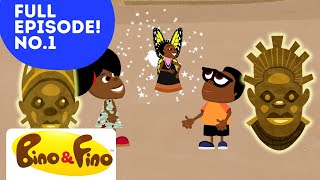 The Mighty Walls Of Benin  Bino and Fino Full Episode 1  Kids Learning Video  African History [upl. by Saber]