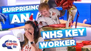 Ed Sheeran Surprises NHS Key Worker Who Lost Christmas 🎁  Capital [upl. by Avot25]