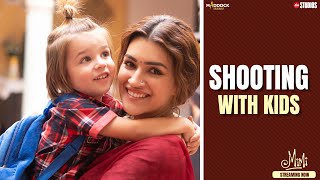 Mimi  Shooting With Kids  Kriti Pankaj Sai  Dinesh Laxman  Streaming Now JioCinema amp Netflix [upl. by Assilat280]