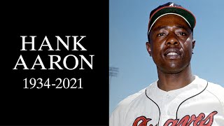 Remembering Hank Aaron one of the greatest MLB players ever [upl. by Calvina]