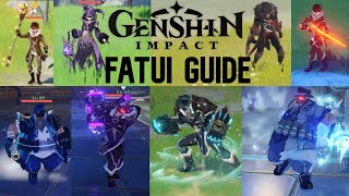 Fatui Enemy Guide  Handbook  Genshin Impact [upl. by Toms677]