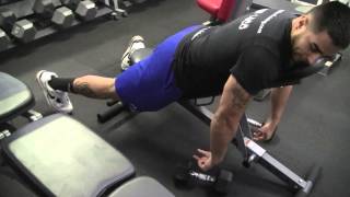 How to Do Incline Dumbbell Rows [upl. by Yemirej]