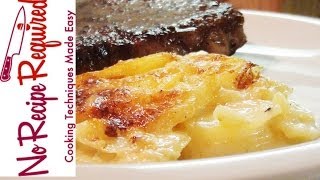 Potato Dauphinoise  NoRecipeRequiredcom [upl. by Eaves]