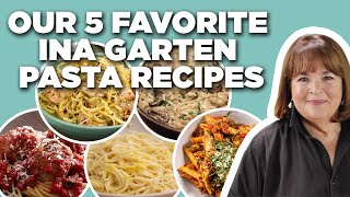 Our 5 Favorite Pasta Recipes from Ina Garten  Barefoot Contessa  Food Network [upl. by Nadual]