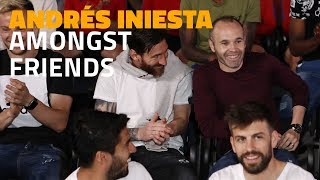 Andrés Iniesta amongst friends football talks [upl. by Linnet766]