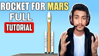 How to make a powerful rocket for Mars in space flight simulator  Mars mission sfs [upl. by Neliak232]