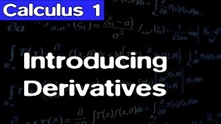 Calculus Derivates and Rate of Change [upl. by Ellon]