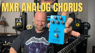 MXR Analog Chorus  Metal Rock and Clean Tones [upl. by Jordanson131]