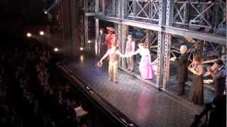 Disneys NEWSIES on Broadway Opening Night Curtain Call [upl. by Onileva]