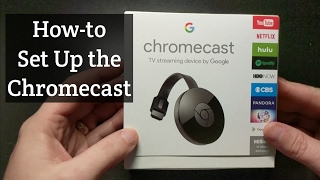 How to Setup the Google Chromecast [upl. by Adnofal]