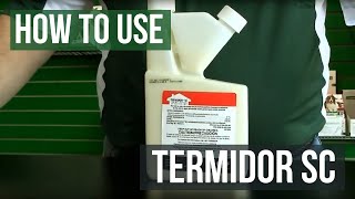 How To Use Termidor SC Termiticide and Ant Killer [upl. by Drofiar873]