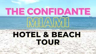 The Confidante Hotel Miami Beach  Hyatt [upl. by Aisayt]