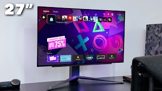 LG’s 27” OLED Gaming Monitor  240Hz 27GR95QE [upl. by Nalyd]