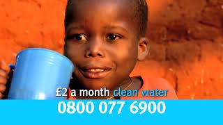 WaterAid Promotion  Donate Now No Choice TV advert [upl. by Esoj]