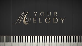 Your Melody  Jacobs Piano \\ Synthesia Piano Tutorial [upl. by Hamel]