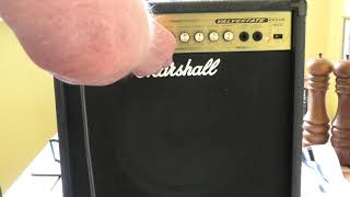 Demonstrating the Marshall Valvestate VS30R amplifier [upl. by Assitruc839]