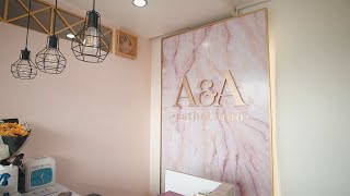 AampA Esthetique Beauty Spa Promotional Video [upl. by Raimes]