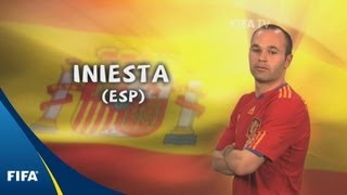 Andres Iniesta  2010 FIFA World Cup [upl. by Roberson414]