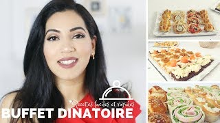 Recettes dapéritifs amp Buffet dînatoire Facile et rapide [upl. by Enomsed]