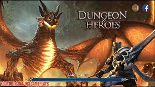 Dungeon amp Heroes Android Gameplay By DroidHen [upl. by Selmner280]