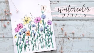 How To Use Watercolor Pencils for Beginners [upl. by Pournaras]