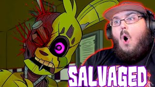 quotSALVAGEDquot  FNAF THREE SONG Animatic Song By Edd Pilgrim FNAF ANIMATION REACTION [upl. by Alioz]