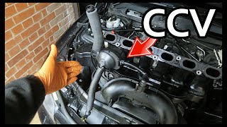 BMW N52 Crankcase Breather Replacement  CCV Guide [upl. by Braasch]