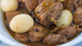 Chicken Adobo with Egg [upl. by Nonnelg268]