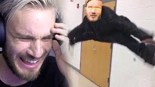 REACTING TO SPICY PEWDIEPIE MEMES [upl. by Enyledam]