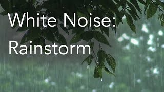 Rainstorm Sounds for Relaxing Focus or Deep Sleep  Nature White Noise  8 Hour Video [upl. by Dorri]