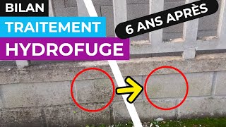 Résultat Traitement Hydrofuge Façade 6 ans après [upl. by Hyacintha158]