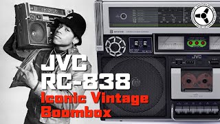 JVC RC838 Iconic Vintage Boombox [upl. by Also]