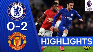 Chelsea 02 Manchester United  Premier League Highlights [upl. by Rorry441]