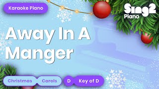 Away in a Manger Karaoke Piano [upl. by Madden]