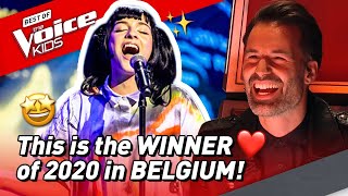 A STAR IS BORN Gala wins The Voice Kids 2020 in Belgium 😍 [upl. by Ibba]