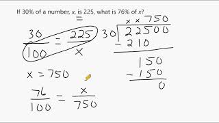 Solving Percentage Word Problems [upl. by Eiramave]