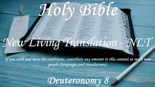 English Audio Bible  Deuteronomy 8  New Living Translation NLT [upl. by Arat664]