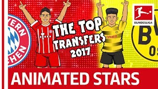 Top Bundesliga Transfers 2017  The Song  Powered by 442oons [upl. by Hgielime]