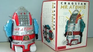 Cragstan Mr Atomic Robot Yonezawa Tomy [upl. by Bat]