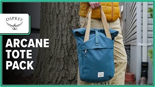 Osprey Arcane Tote Pack Review 2 Weeks of Use [upl. by Ardrey]