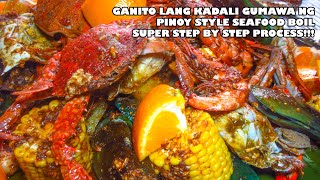 How To Cook Seafood Boil Filipino Style [upl. by Dion]