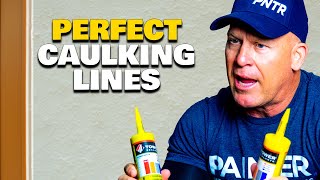 PERFECT lines with caulking and tape [upl. by Alake]