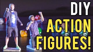 DIY Action Figures with 3D printing [upl. by Erde]