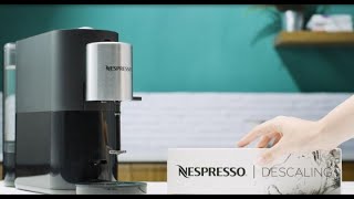 Nespresso Atelier  Descaling [upl. by Hardan]