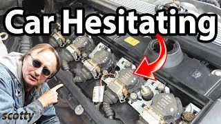 How to Stop Car Hesitation Spark Plugs and Ignition Coil [upl. by Enelym804]