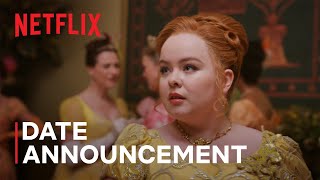 Bridgerton Season 3  Date Announcement  Netflix [upl. by Philippine]